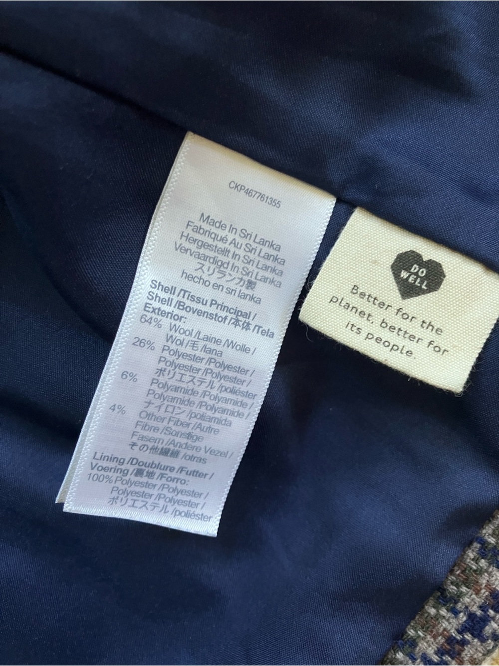 Madewell Plaid Blazer/Jacket - Picture 3 of 6